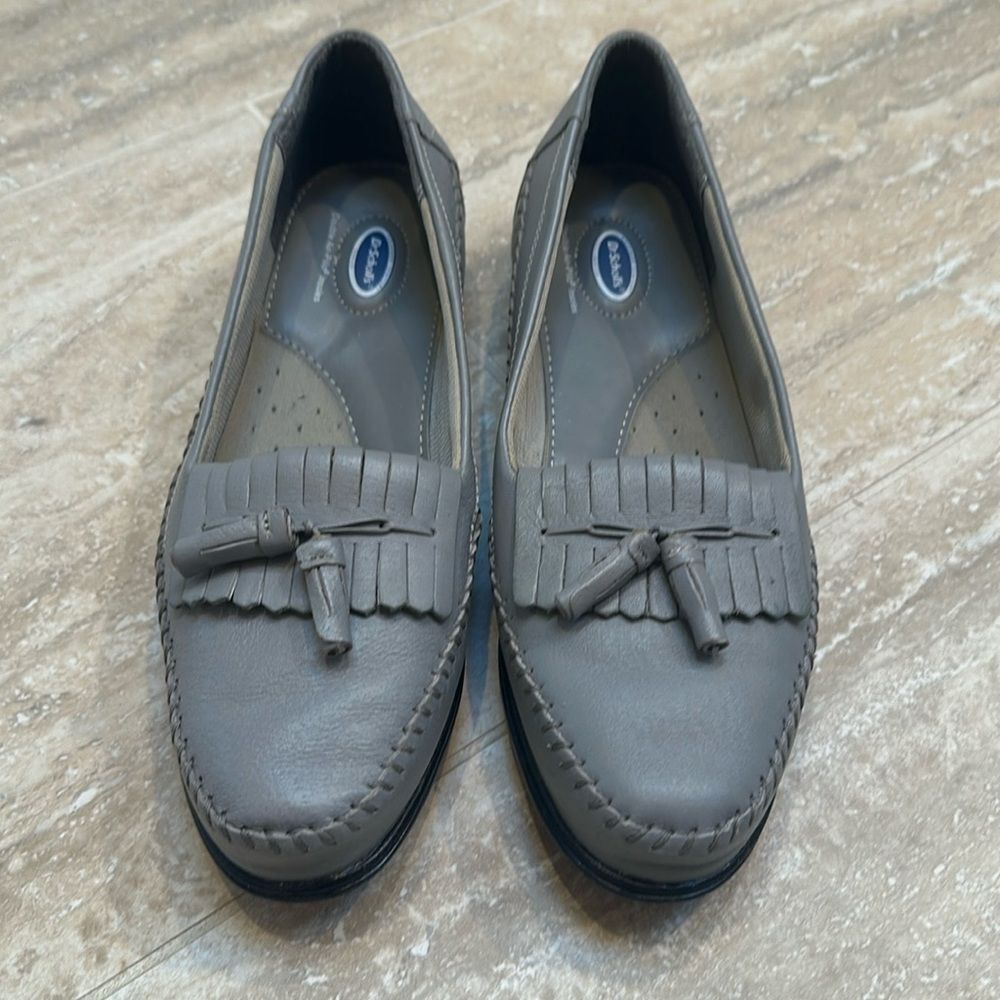 Dr. Scholl’s light gray double air-pillo insoles – size 10 M